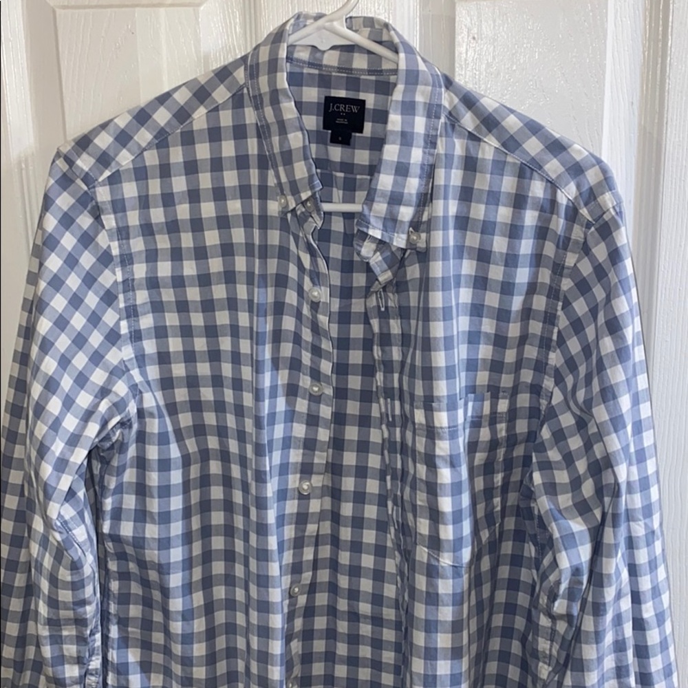 J crew button up S